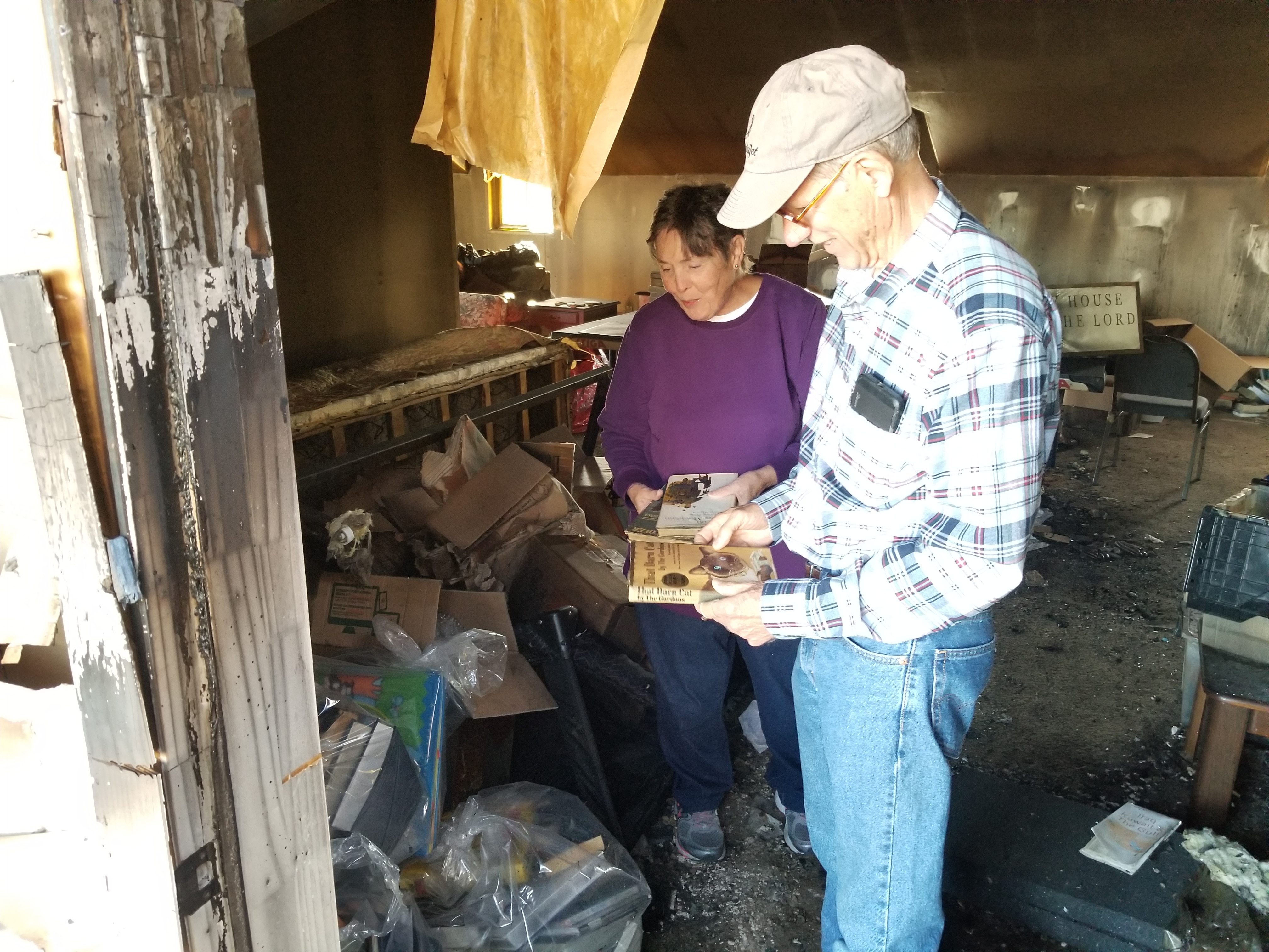 Home destroyed — Now what? Couple shares how they're recovering from