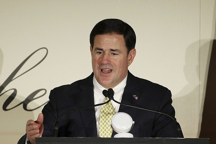 Gov. Doug Ducey said Thursday he’s OK with local governments enacting their own ordinances that conflict with state law — as long as the issue is public health. (Courier file photo)