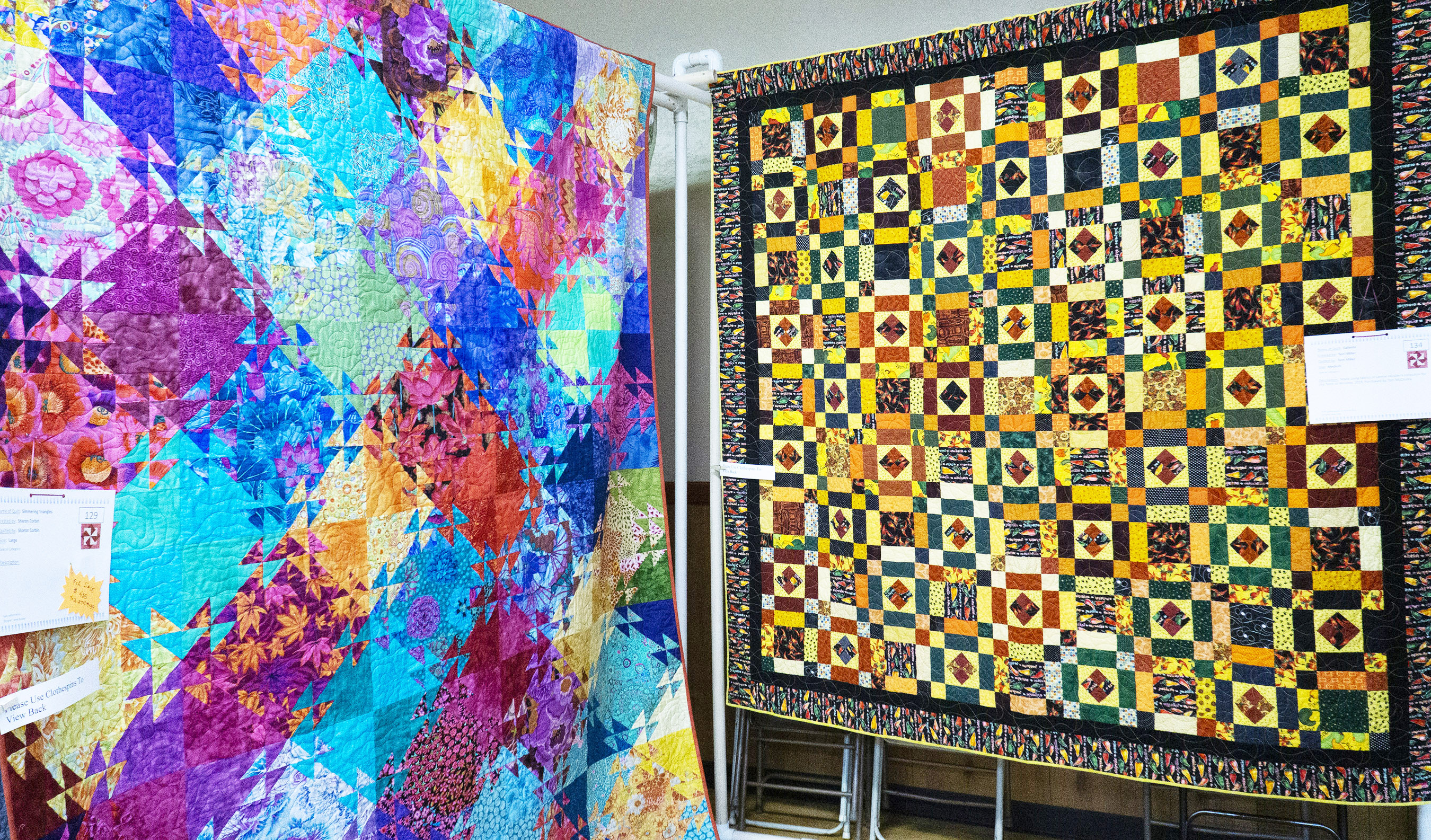 Material Girls display quilts in Winslow NavajoHopi Observer