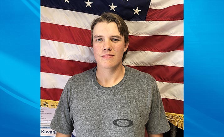 Camp Verde High School senior Coke Bast is the school’s October Kiwanis Student of the Month.