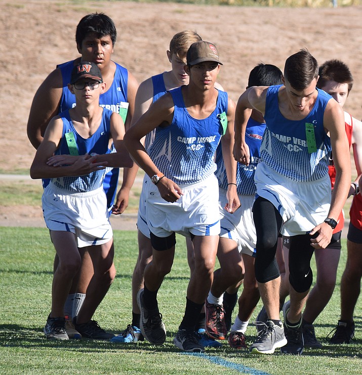The Camp Verde boys cross country team finished 11th at sectionals on Friday. VVN/James Kelley