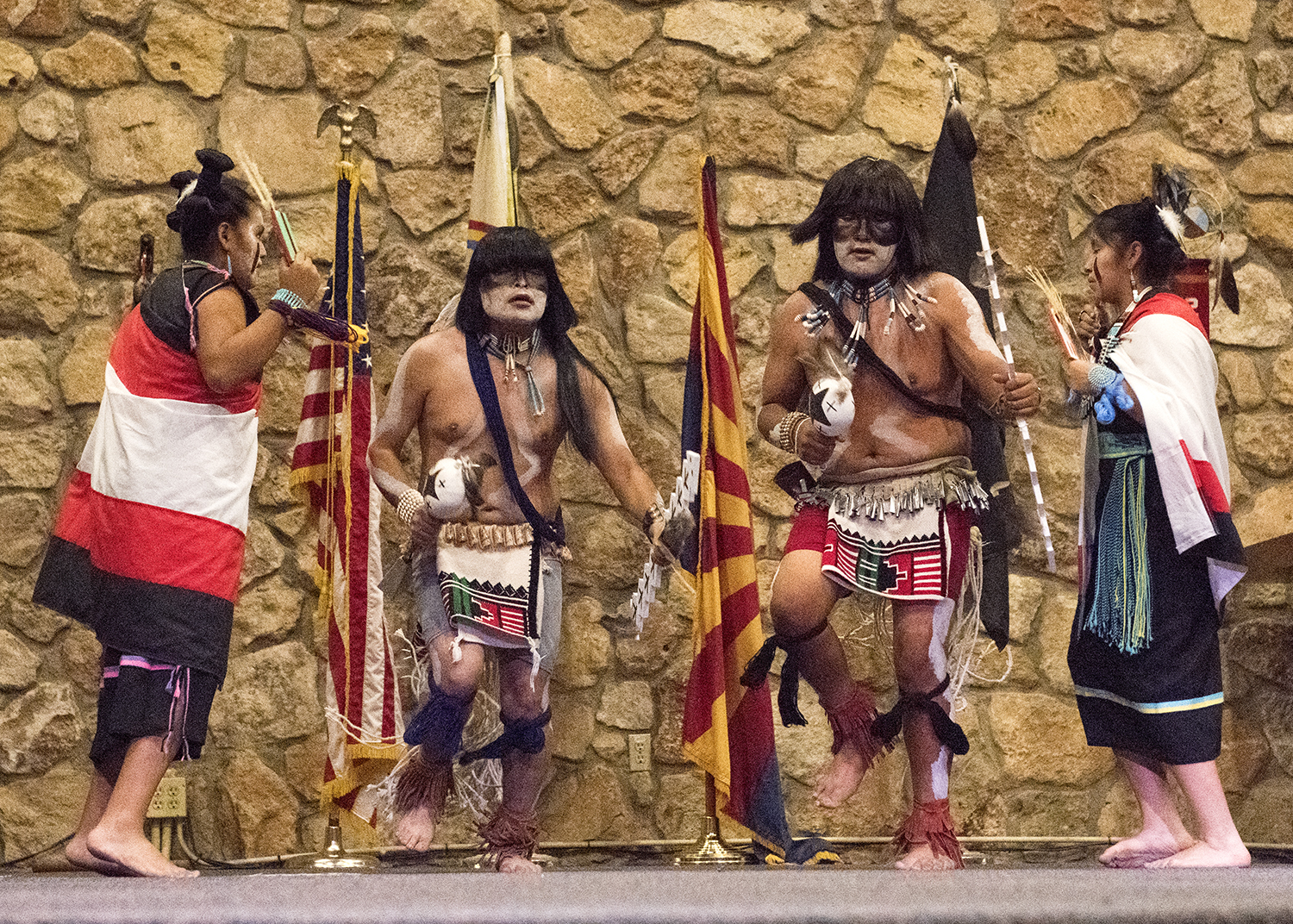 Native American Heritage: Tribal youth perform traditional dances to