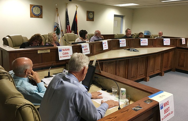 The Chino Valley Council chambers are seen in this 2016 photo. (Courier file photo)