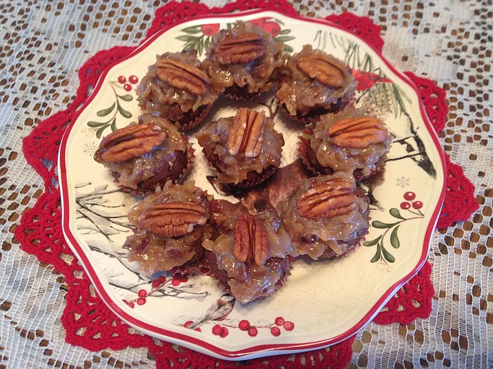 Chocolate Coconut Pecan Tassies (Courtesy)