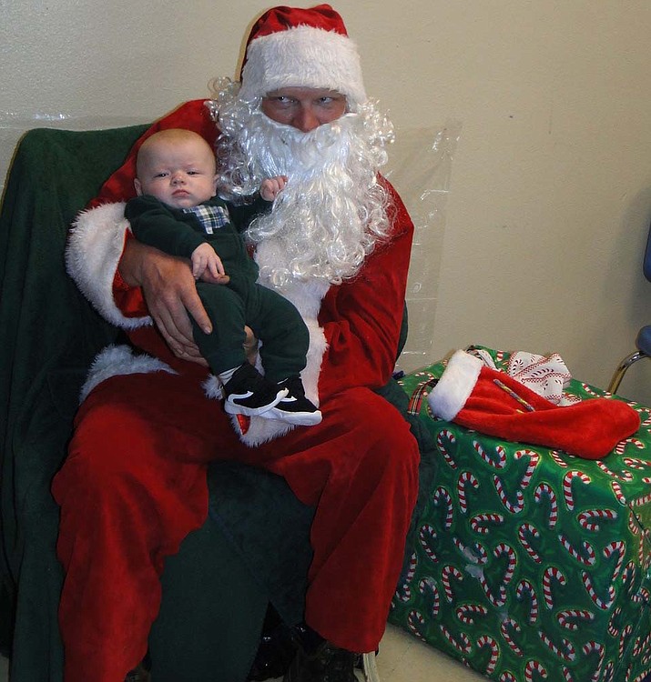 Santa was on hand in Cordes Lake Saturday Dec. 7 to greet children. (Pat Williamson/Courtesy)