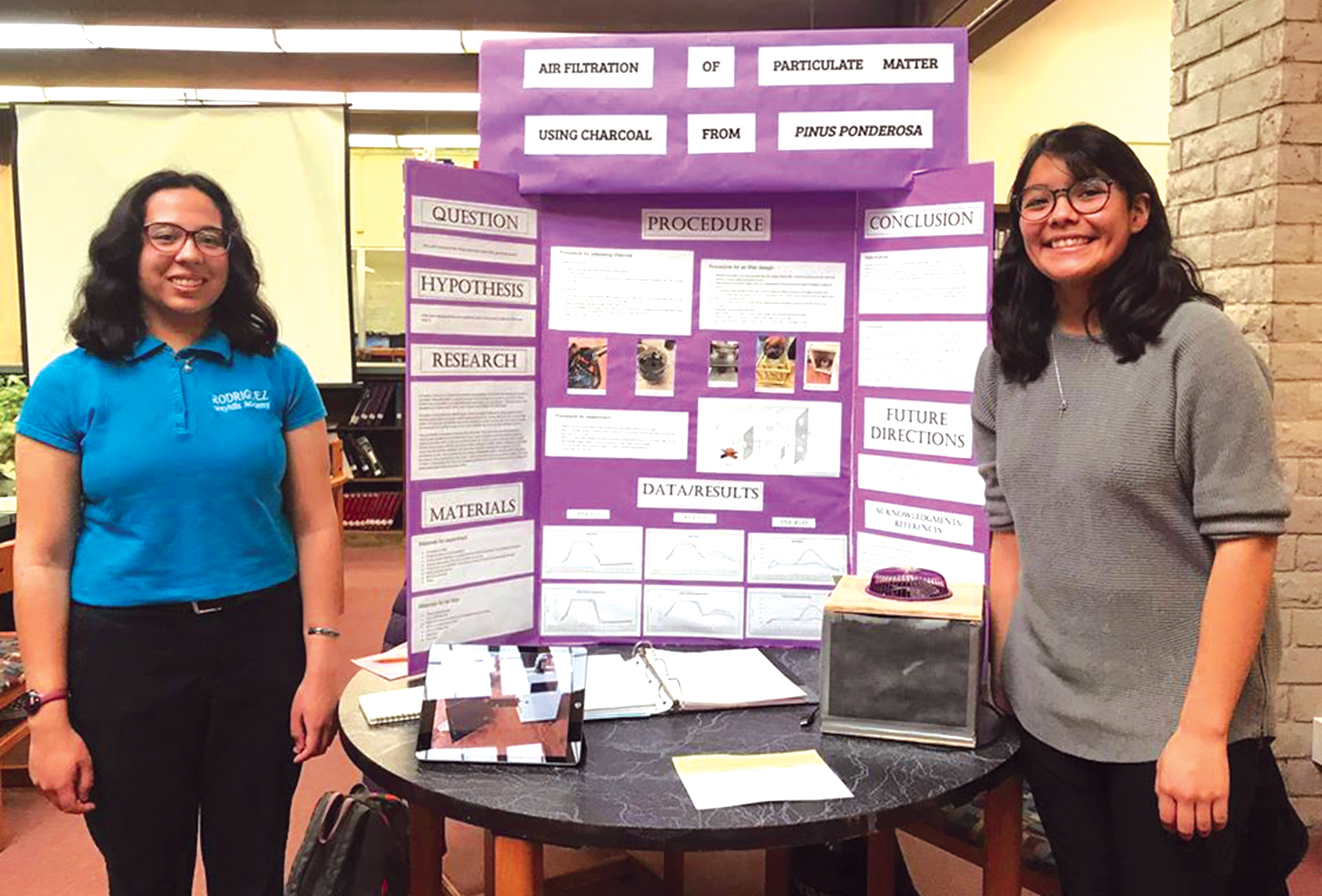 Students Win Big At Greyhills Academy High School Science Fair Navajo 