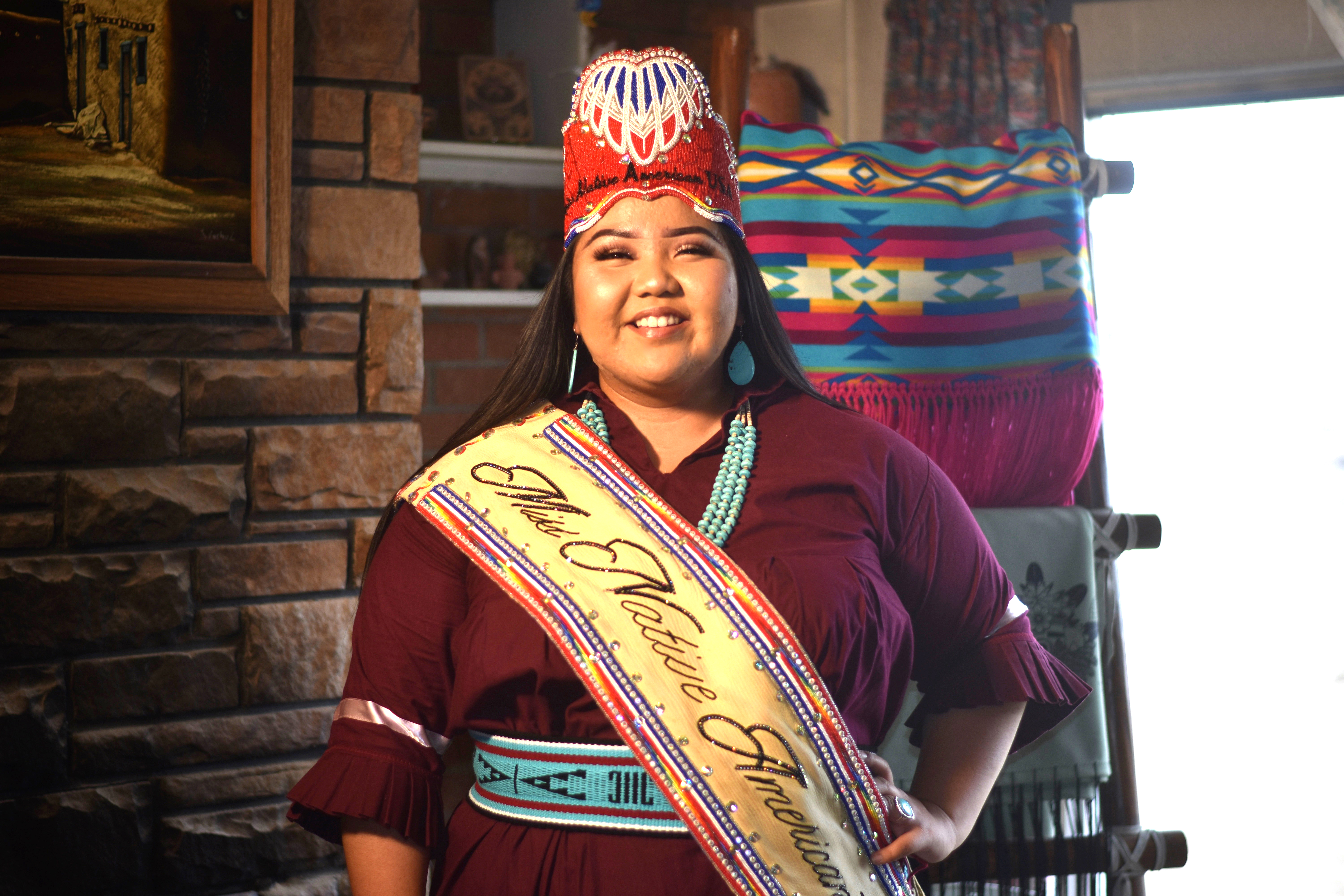 Seeking joy during the holidays: Miss Native America USA