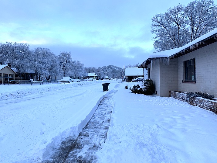 Snow showers to continue through Saturday in Williams WilliamsGrand