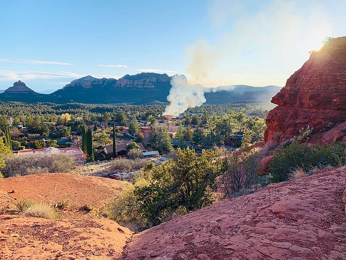 Structure fire in Sedona The Verde Independent Cottonwood, AZ