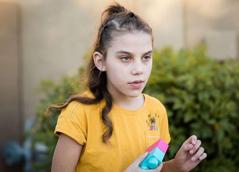 Emily is a fun-loving, sweet, mischievous, young lady. Her two favorite things are snacks and cuddling! Although she is nonverbal, she is capable of showing you what she wants and needs. Emily can be shy at first, but when she gets to know you, her smile lights up the room. Get to know her at https://www.childrensheartgallery.org/profile/emily-r and other adoptable children at the childrensheartgallery.org.