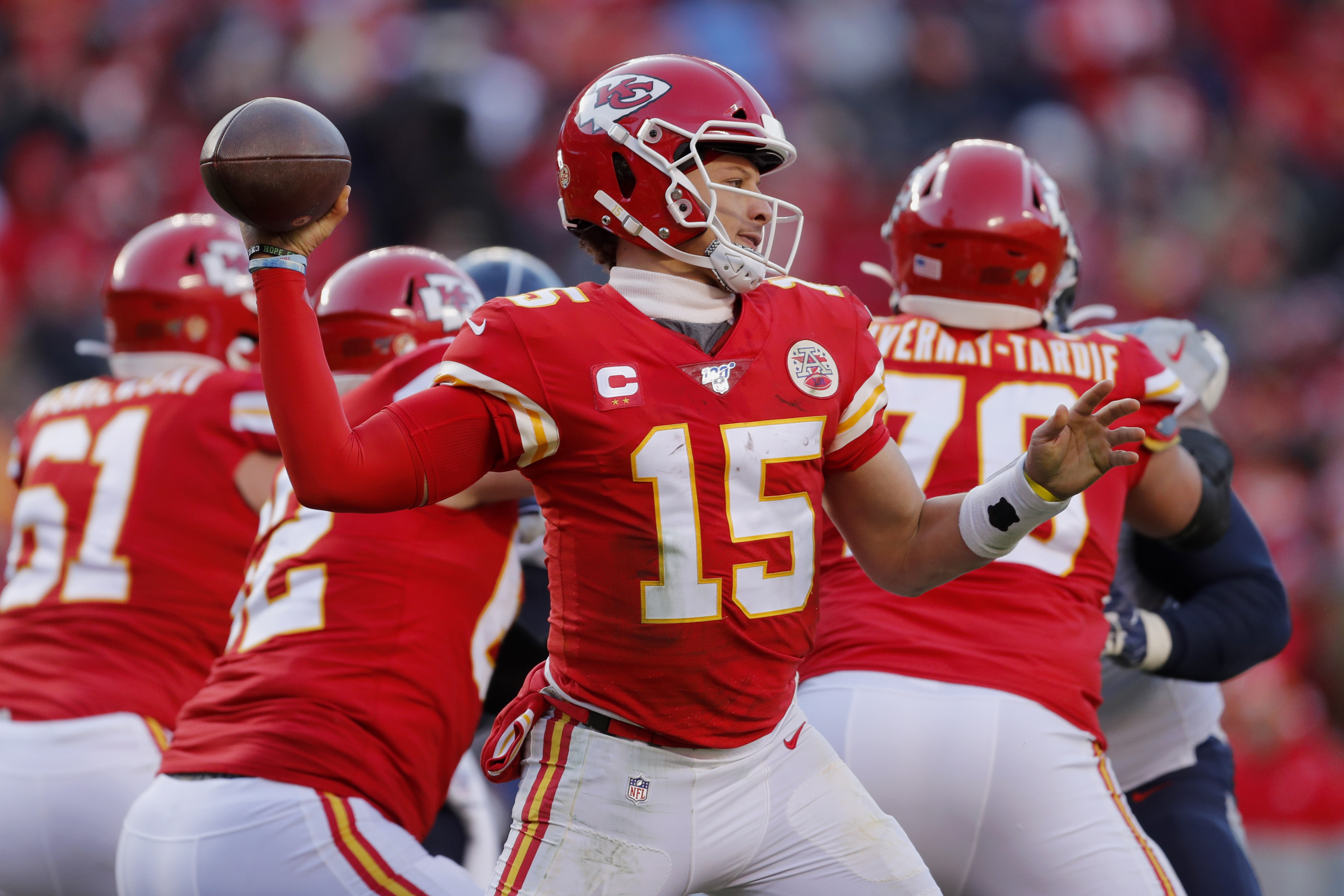 Mahomes' Feet, Arms, Lift Chiefs To Super Bowl Over Titans