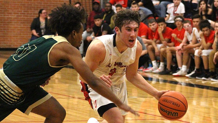 Lee Williams senior Kade Juelfs scored a game-high 22 points Tuesday in a 59-52 loss to Flagstaff. (Miner file photo)