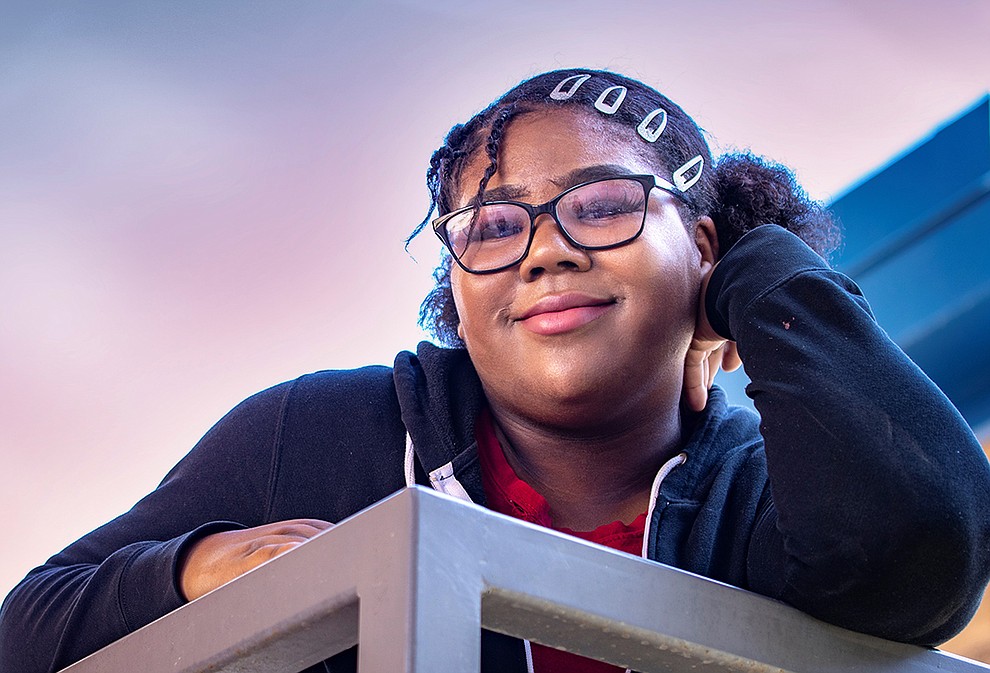 A gifted musician who plays piano by ear and has a beautiful singing voice, Kalaya is also a committed student -- especially in STEM subjects. She serves on the student council and plans to become a lawyer or veterinarian one day. She is not a fan of tomatoes or seafood, but loves hot dogs and Wendy's salads. Get to know Kalaya at https://www.childrensheartgallery.org/profile/kalaya-0 and other adoptable children at the childrensheartgallery.org. .