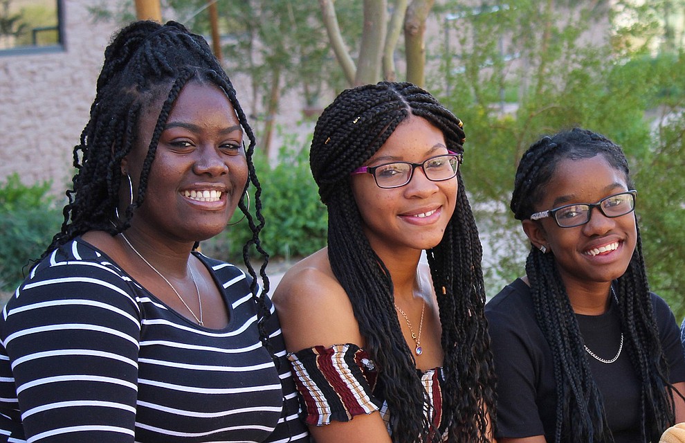 Tieyasiajane, Arionna and Christian are three energetic sisters who bring smiles and laughter everywhere they go! Tieyasiajane, who goes by TJ, is a natural-born leader with talents in dancing and baking, while Arionna is charismatic and sociable and loves to braid hair. Their younger sister, Christian, is an active, academically inclined girl who loves to read, run and play. Get to know these sisters at https://www.childrensheartgallery.org/profile/tieyasiajane-arionna-and-christian and other adoptable children at the childrensheartgallery.org. . .