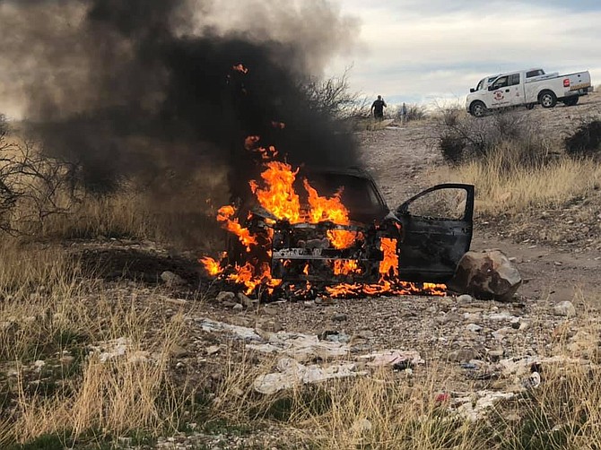 Kingman Fire Department responds to vehicle fire, investigation to be