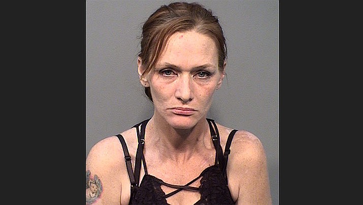 Sarah Luna from Paulden was arrested on suspicion of burglary and assault on Wednesday, Feb. 19, 2020. (CVPD/Courtesy)