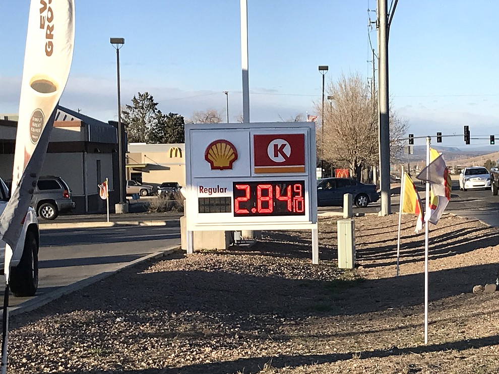 Gas Prices in northern Arizona, Feb 2020 | The Daily ...