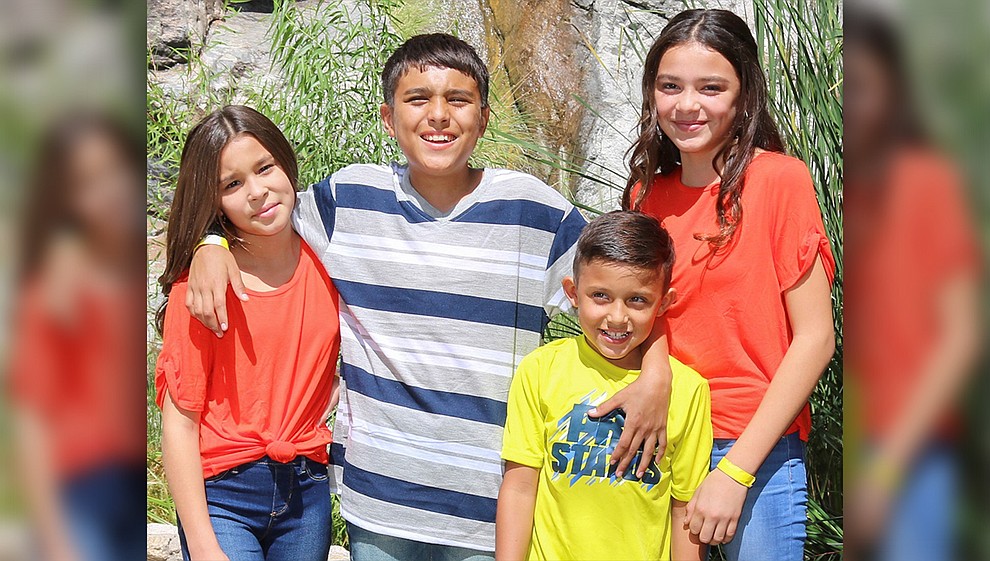 Anthony, Yesenia, Leilani and Soldado. Anthony is the shy one in the group, but he loves making his siblings laugh. Yesenia is the protector of the group and loves to draw. Leilani enjoys spending time with her siblings and friends and loves helping other people. Soldado is the energetic, silly one out of the bunch with a contagious smile and laugh. They dream of being in a forever home where they can all be together. Get to know them at https://www.childrensheartgallery.org/profile/anthony-yesenia-leilani-soldado and other adoptable children at the childrensheartgallery.org...