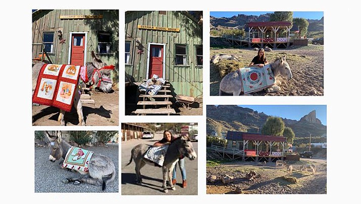 Take a step back in time during the “Oatman School House Quilt Show” at the Oatman Schoolhouse from 9 a.m. to 5 p.m. on Saturday and Sunday, March 14 and 15. (Oatman Gold Road Chamber of Commerce)