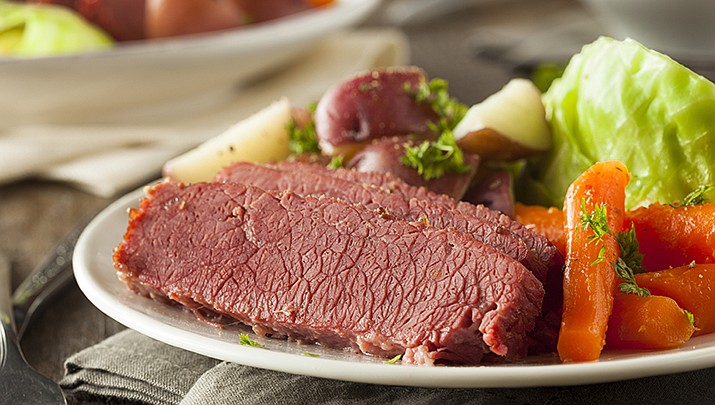Come enjoy a delicious corned beef and cabbage lunch at the Good Shepherd Lutheran Church, 3958 N. Bank St. in Kingman following the worship service at about 11:30 a.m. on Sunday, March 15. (Stock image)
