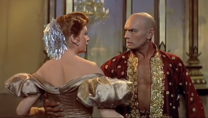 In this image Yul Brynner and Deborah Kerr perform "Shall We Dance" from the 1956 film version of "The King and I." Broadway HD is offering a 7 day free trial with a monthly or yearly plan so that you can stream your favorite Broadway hits from anywhere, at any time. (Rodgers & Hammerstein)