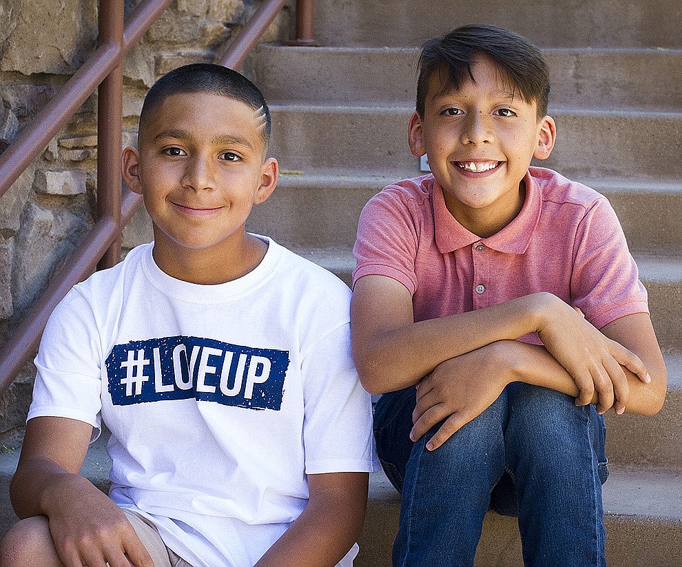 Get to know Angel and Juan at https://www.childrensheartgallery.org/profile/angel-and-juan and other adoptable children at childrensheartgallery.org. (Arizona Department of Child Safety)