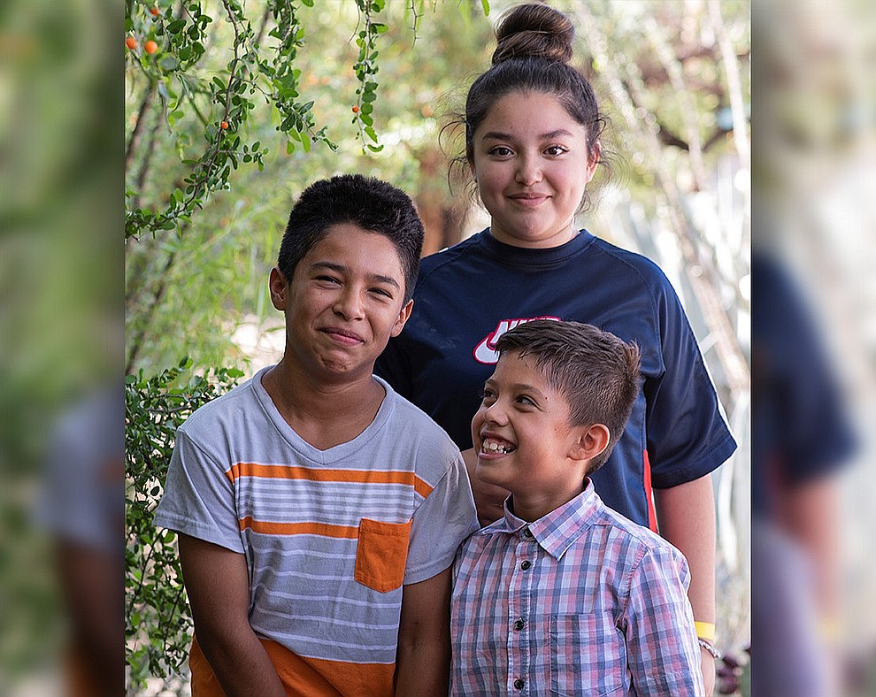Get to know Angel, Miguel and Teresita at https://www.childrensheartgallery.org/profile/angel-miguel-and-teresita and other adoptable children at childrensheartgallery.org. (Arizona Department of Child Safety)