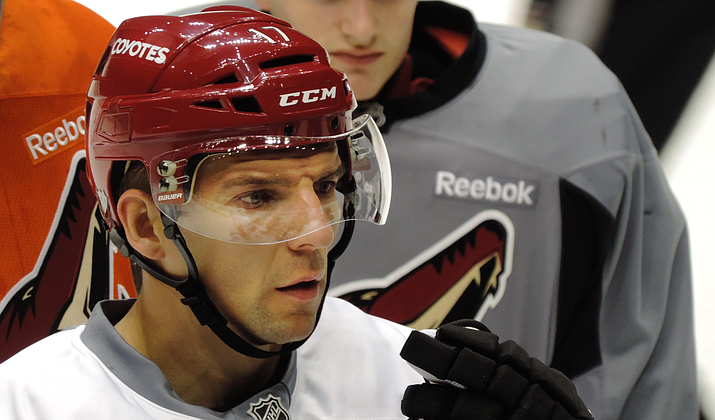 Radim Vrbata was a finisher with an impressive shot who could find open pockets. (Photo by Matt Layman/Cronkite News)
