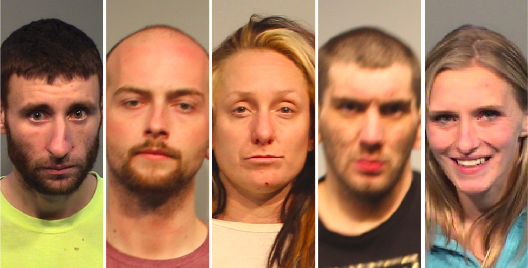 5 arrested on drug charges, including heroin and fentanyl, The Daily  Courier