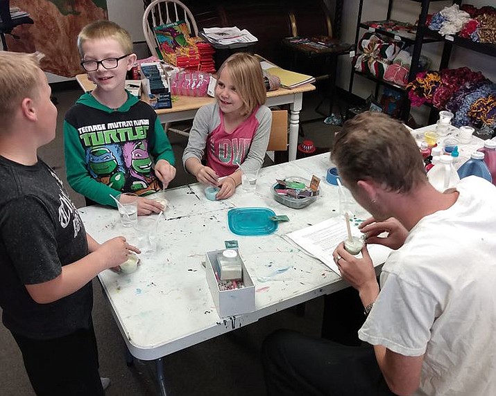 Crooked Canes Arts & More, a Chino Valley-based group that offers in-person art programs and lessons to the community, is now giving out to-go art kits for children ages 5 to 17 to work on at home during the coronavirus outbreak. (Crooked Canes Arts & More/Courtesy)
