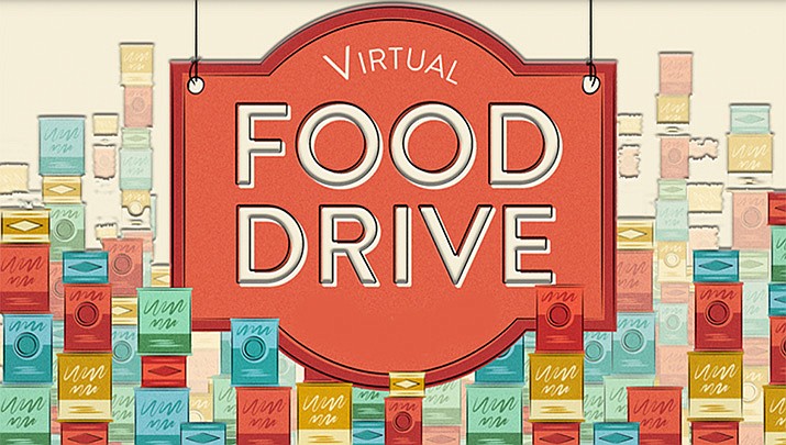 The public is invited to participate in a Virtual Food Drive on Friday, April 24 organized by the Prescott and Prescott Valley Chambers of Commerce in partnership with Arizona’s Hometown Radio Group. Visit http://kppv.com/virtual-food-drive to donate. (Courtesy/KPPV)