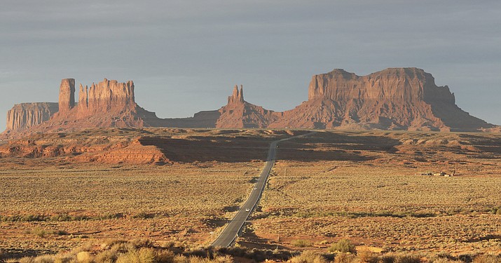 This Oct. 25, 2018, file photo shows Monument Valley. The Navajo Nation is ordering all people on the tribe’s sprawling reservation to wear protective masks when out in public to help fight the spread of the coronavirus.(Rick Bowmer/AP, file)