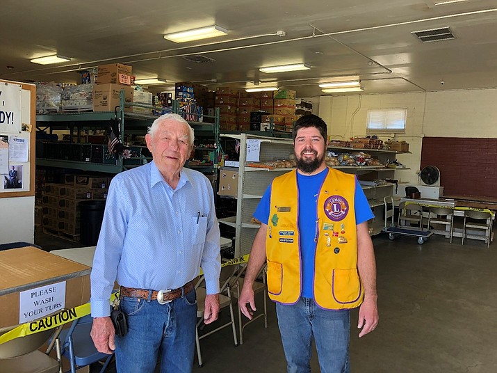 Photo Prescott Sunrise Lions help Yavapai Food Bank The Daily