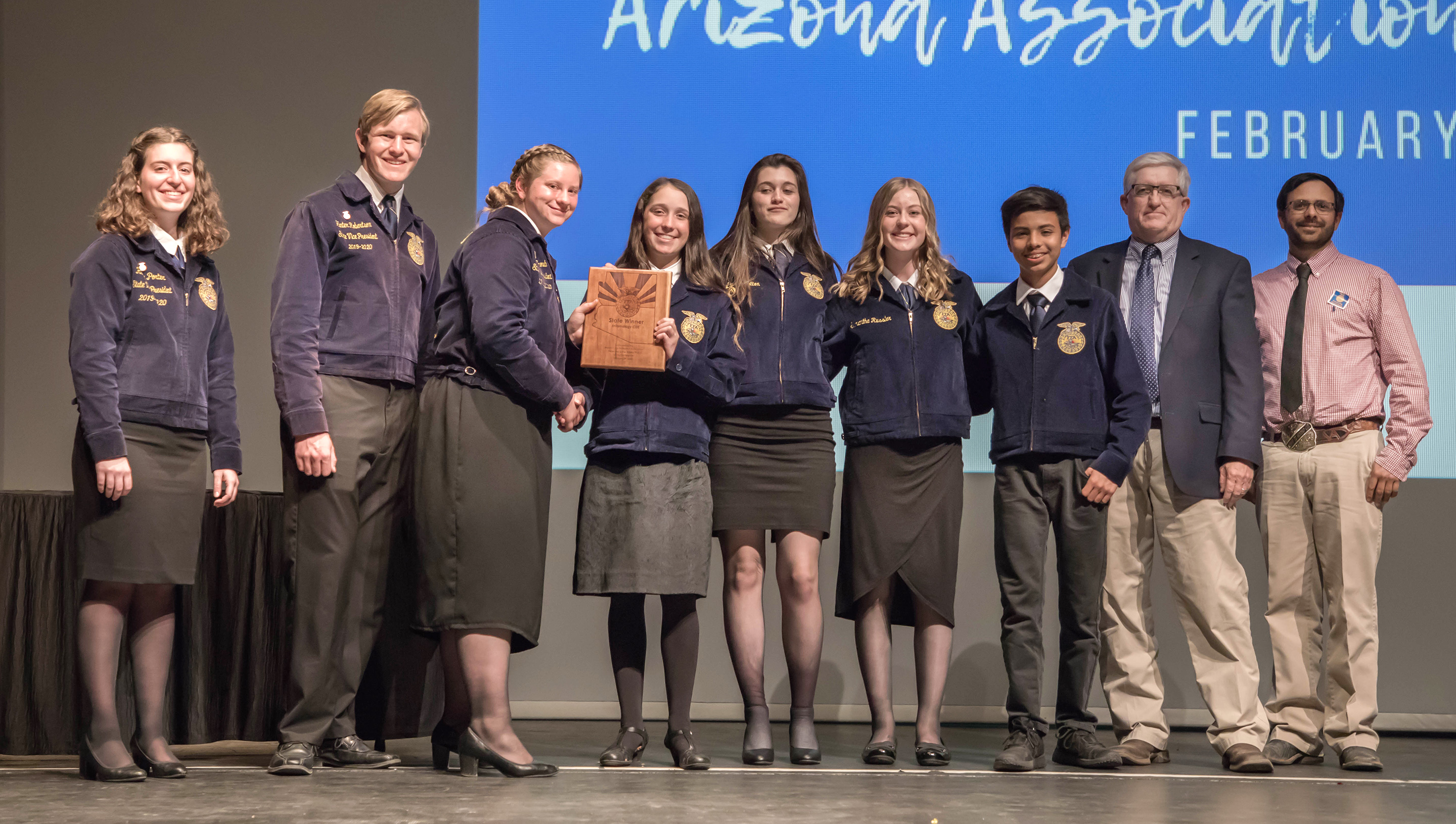 AAECPrescott Valley FFA Chapter takes top honors at career development