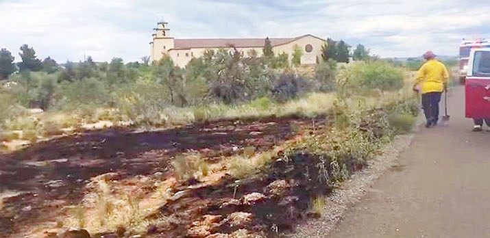 Thursday, just before 1 p.m., the Cottonwood Fire Department responded to a reported brush fire along State Route 89A, just south of Bill Gray Road and Immaculate Conception Catholic Church.  Firefighters were able to quickly limit fire spread and extinguish the blaze. VVN/Vyto Starinskas