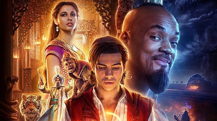 The City of Prescott’s inaugural free movie event will feature the 2019 live-action film “Aladdin.” The musical fantasy produced by Walt Disney Pictures is an adaptation of Disney’s 1992 animated film of the same name. (Walt Disney Pictures)