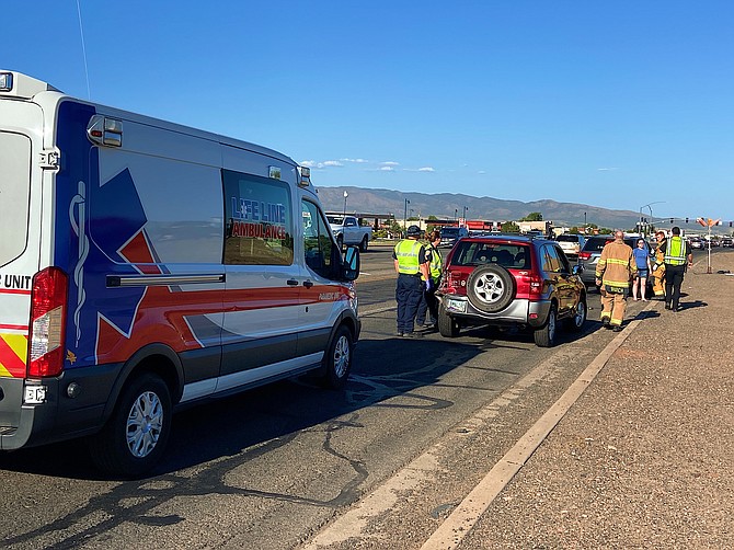 Crash at 69 and Navajo ties up traffic, results in 2nd accident The
