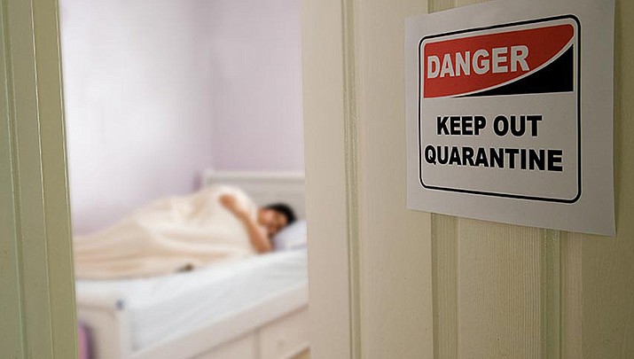 This could be the "COVID room." Would you enter without any protection? (Courier stock image)
