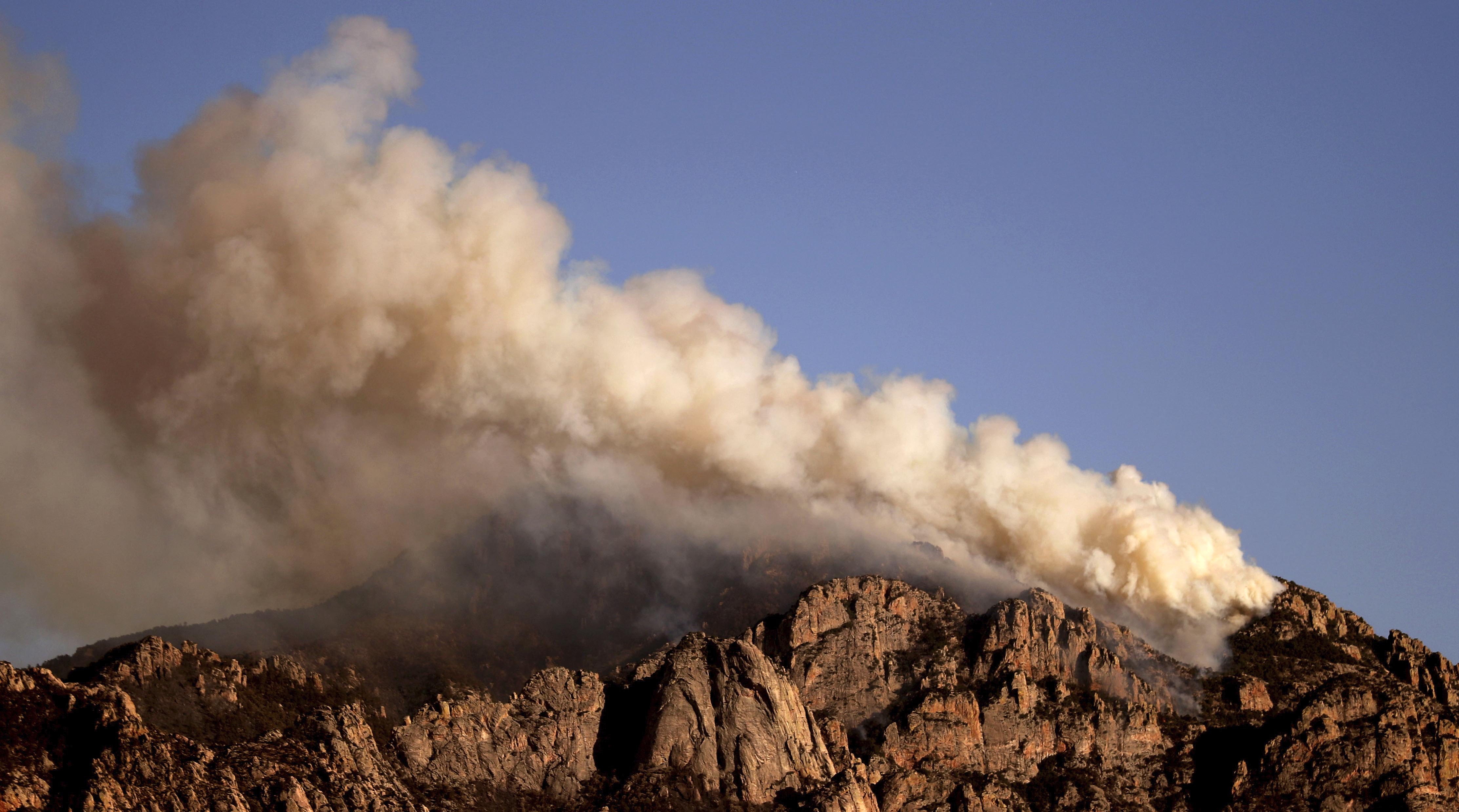 Massive wildfires burn around Arizona, force evacuations NavajoHopi