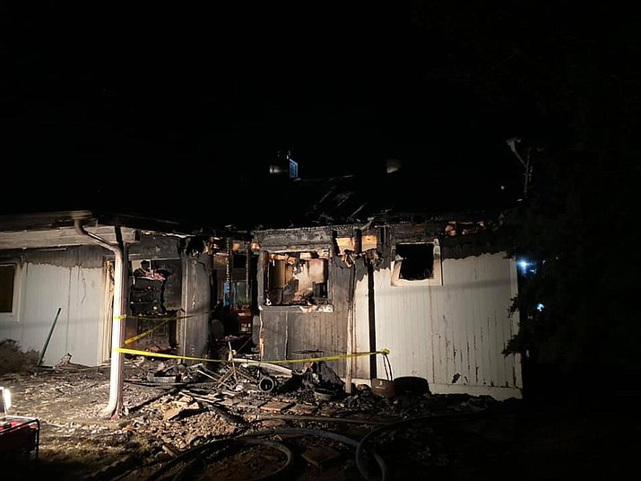 Midnight fire damages Prescott Valley residence The Daily Courier