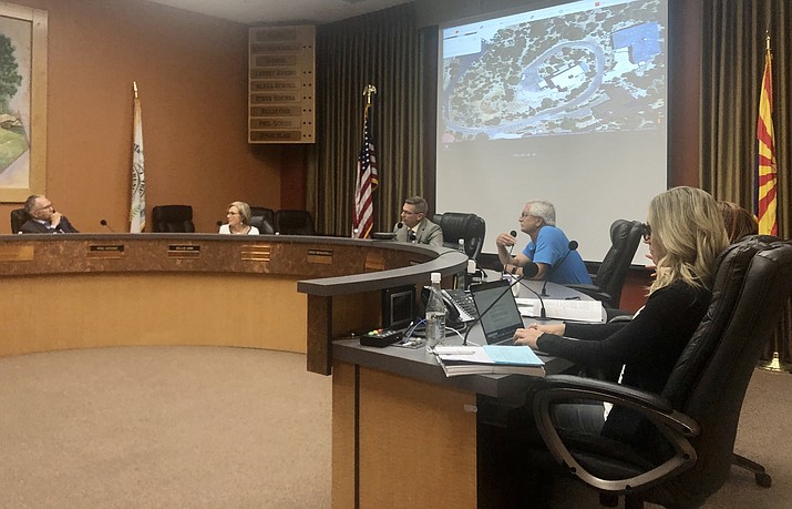 The Prescott City Council met Tuesday, June 23, 2020, to discuss a number of items, including the extension of a contract with lobbyist firm Aarons Company, LLC, for services at the Arizona State Legislature. The council unanimously approved the two-year contract. (Cindy Barks/Courier)