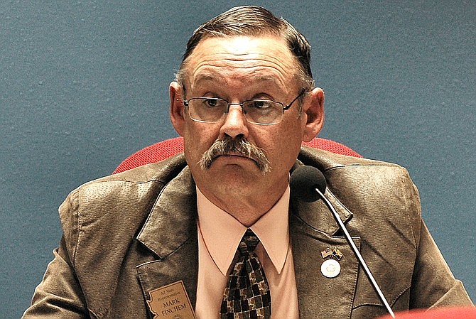 Rep. Mark Finchem, R-Oro Valley, wants a constitutional amendment sent to the ballot to require governors to get the "advice and consent'' of the legislature within a certain period -- perhaps 14 days -- of declaring an emergency. File photo