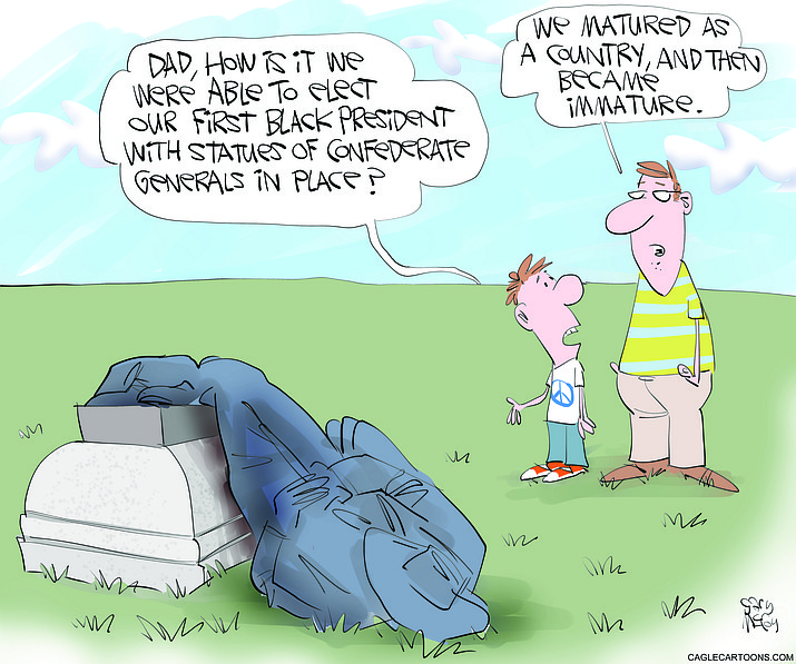 Editorial cartoon (1): July 7, 2020