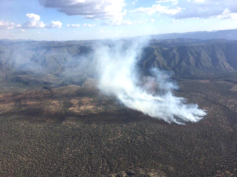 Helicopter on Payson wildfire crashes WilliamsGrand Canyon News