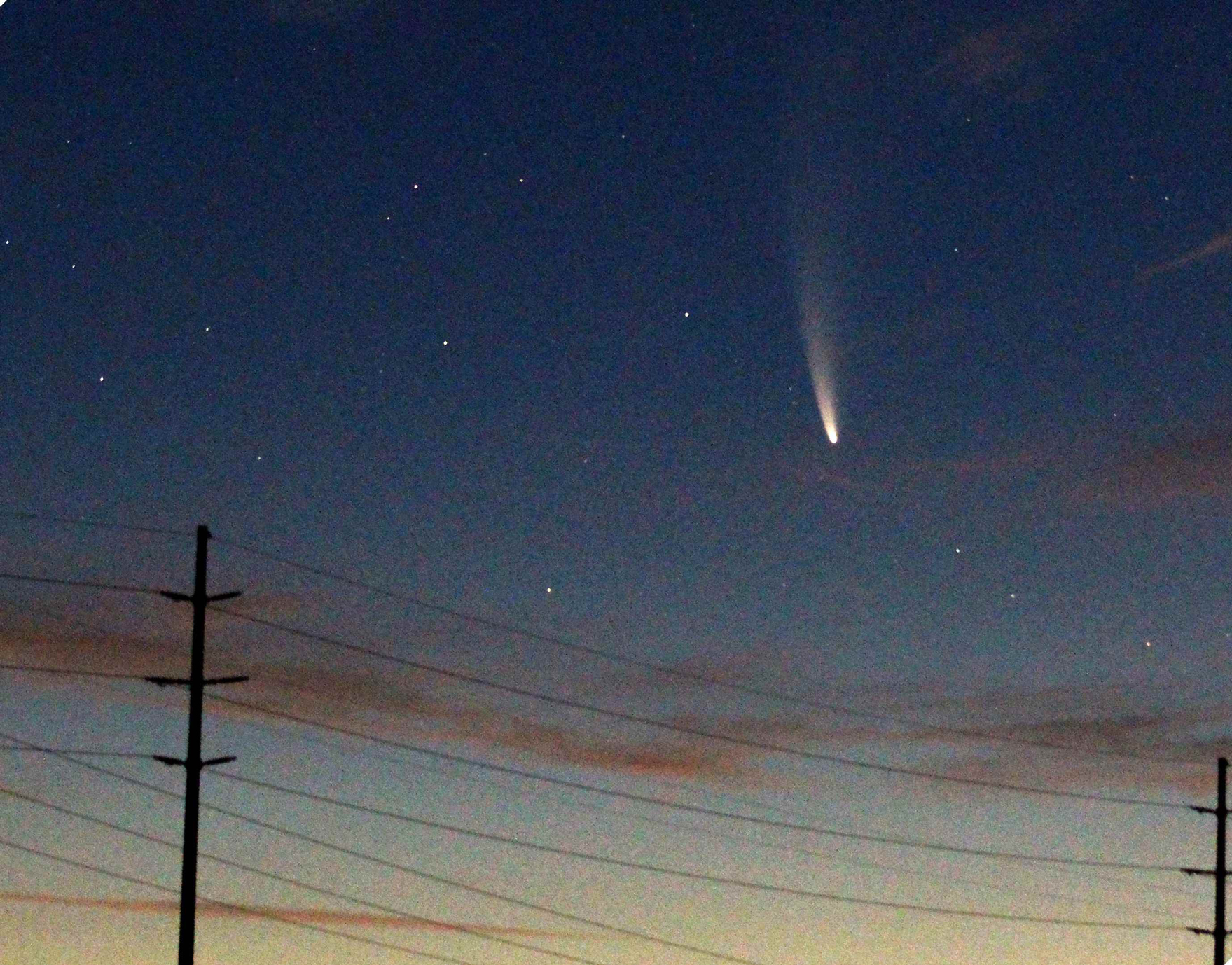 Prescottarea residents can catch a glimpse of Comet NEOWISE The