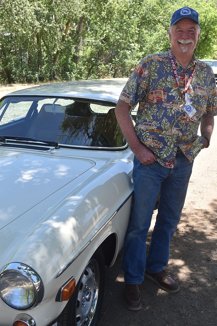 Cal Terry is the current president of the Prescott Antique Auto Club (PAAC). (Jesse Bertel/Courier)