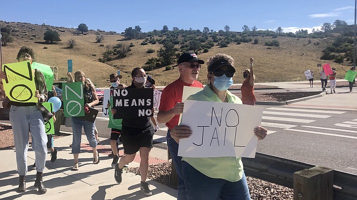 Protest group tells Yavapai County ‘no means no’ on new jail issue ...