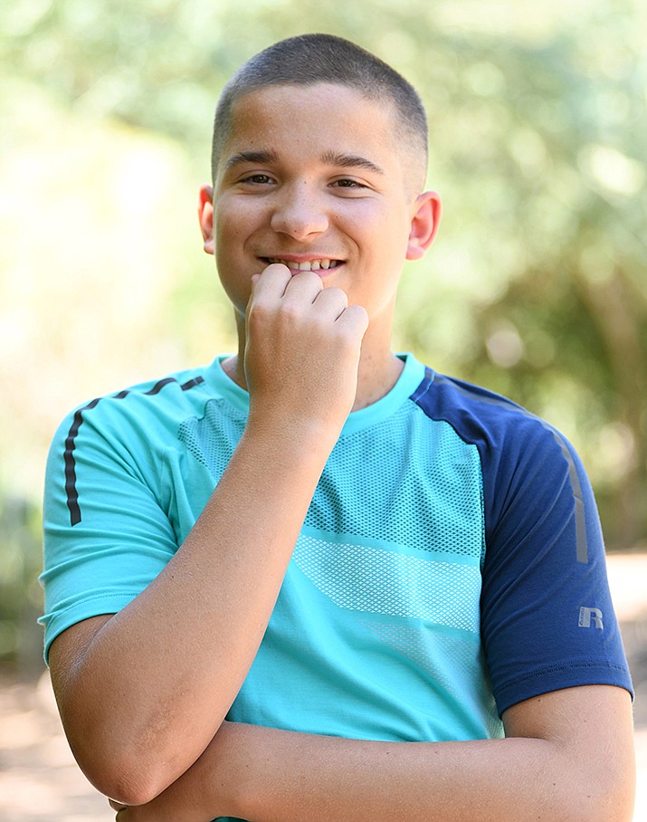 Get to know Casey at https://www.childrensheartgallery.org/profile/casey and other adoptable children at childrensheartgallery.org. (Arizona Department of Child Safety)