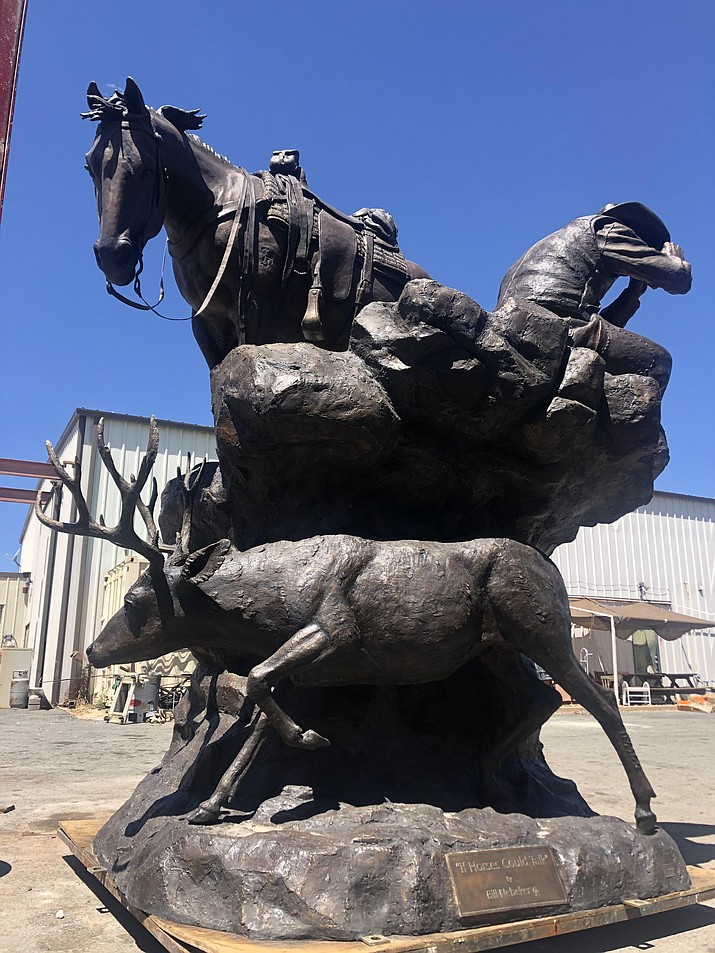 Cowboy sculpture headed to roundabout in north Prescott The Daily