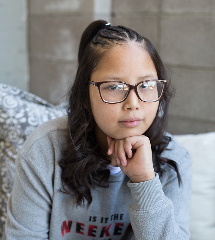 Abigail is creative and enjoys arts and crafts – especially making slime. Get to know Abigail at https://www.childrensheartgallery.org/profile/abigail and other adoptable children at childrensheartgallery.org. (Arizona Department of Child Safety)